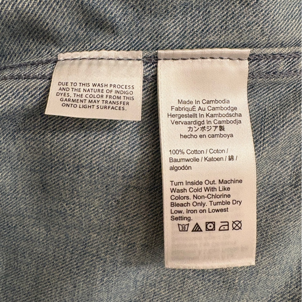 J. Crew Blue Denim Jacket - Picture 6 of 6